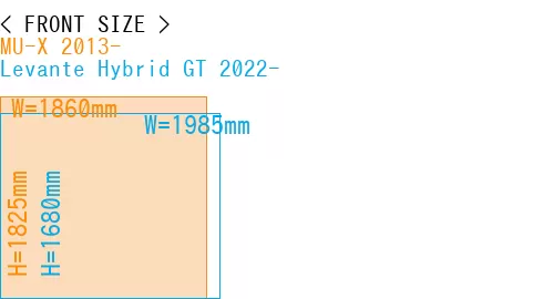 #MU-X 2013- + Levante Hybrid GT 2022-